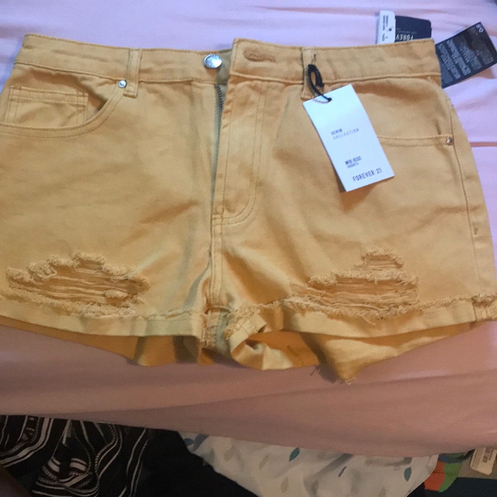 Mustard Yellow Denim